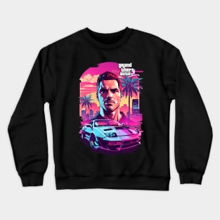 grand theft auto 6 - 001 Crewneck Sweatshirt